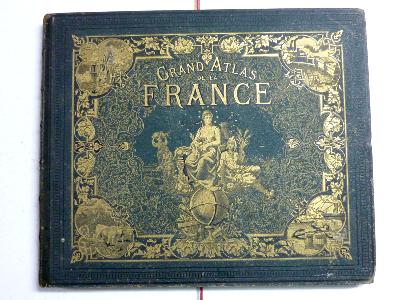 Atlas de l’Algérie et des colonies françaises Honoré Fisquet Abel Pilon Le Vasseur géographie cartographie Algérie Cochinchine Antilles Indes Océanie 
