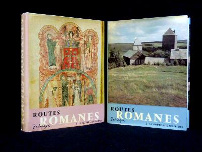 Raymond Oursel Routes romanes T1&2 éditions Zodiaque