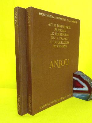 Anjou Atlas historique français le territoire de la France 2T I.G.N.