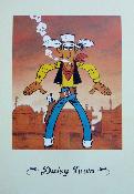 Lucky Luke Les dessous de la création coffret 76 affichettes légendées collection bande dessinée Morris Rantanplan Dalton Jolly Jumper 