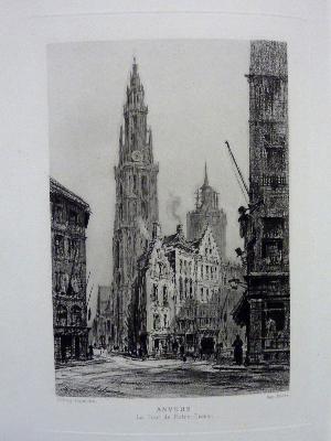 1883 Henry Havard La Flandre à vol d’oiseau eaux-fortes Maxime Lalanne Georges Decaux voyages géographie Belgique 