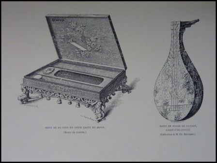 Les arts du bois sculptures sur bois meubles dessins et modles bibliothque de la gazette des beaux-arts dition Rouam Alfred de Lostalot 175 gravures