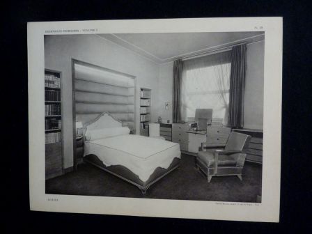 Ensembles mobiliers volume 5 ditions dart Charles Moreau 48 planches anne 1943 arts dcoratifs chambres salles  manger bureaux salons