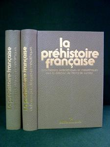 La préhistoire française les civilisations paléolithiques et mésolithiques Henry de Lumley édit
