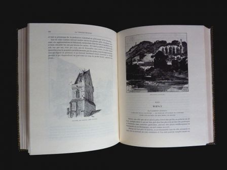 La Normandie Alfred Robida collection la Vieille France éditions de Crémille 1992 dessins lithographies régionalisme géographie