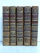 1723 Le théâtre de Pierre Corneille Michel-Estienne David 5 tomes comédie tragédie pièces acteurs scène gravures
