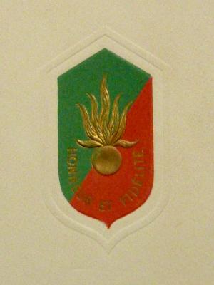 1945 Honneur & Fidélité La Légion étrangère n°788/1000 sur Vélin du Marais Crèvecoeur militaria histoire militaire 