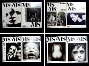 Lot de 8 numéros trimestriels revue Vis-à-vis revue de l’art photographique contemporain sciences et techniques arts visuels curiosa 