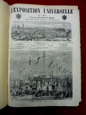 L'exposition universelle de 1867 illustrée Champs-de-Mars 2T reliés