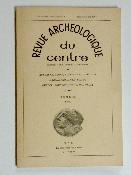 1964 Tome III Fascicule 1 RAC Revue Archéologique du Centre Antiquités Nationales Auvergne Berry Bourbonnais Limousin Marche Orléanais Poitou Quercy Rouergue Touraine Velay 