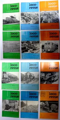 Loco-revue année 1955 complète modélisme ferroviaire trains locomotives réseaux