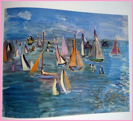 Les voiliers vus par les peintres Marie-Franoise Huyghues des Etages ditions dita 1988 art et marine Turner Pissarro Manet Bonnard Dufy