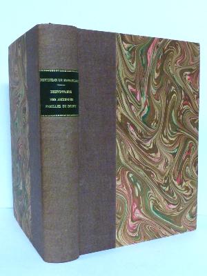 Henri Petitjean de Maransange Dictionnaire historique, généalogique et héraldique des anciennes familles du Berry