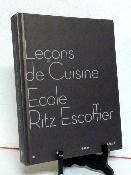 École Ritz Escoffier Leçons de cuisine gastronomie recettes alimentation aliments arts culinaires 