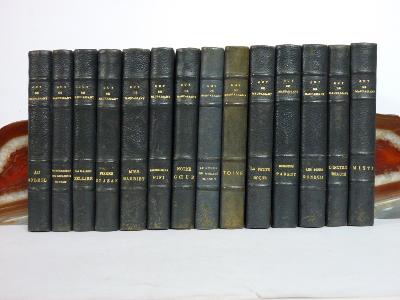 Guy de Maupassant œuvres reliées Albin Michel 1925-1930 bois gravés G. Lemoine romans nouvelles littérature